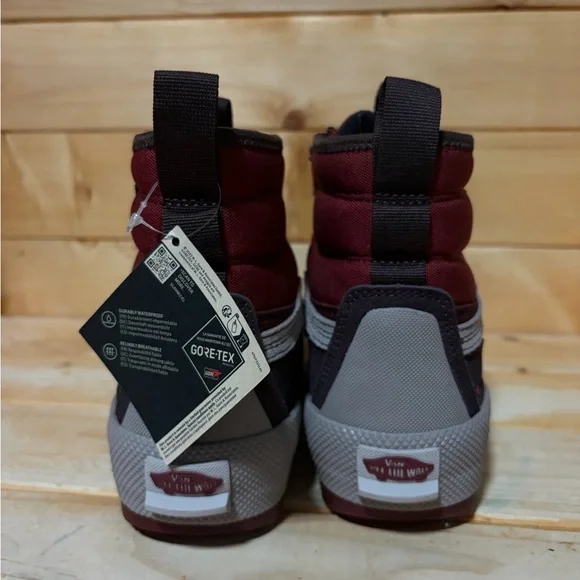 New Vans MTE Sk8-Hi GORE-TEX Bitter Chocolate Hiking Boots - waterproof - Picture 5 of 13